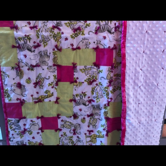 🦒🦁Jungle Animal Baby Crib Quilt or Wall Hanging. - Picture 3 of 5